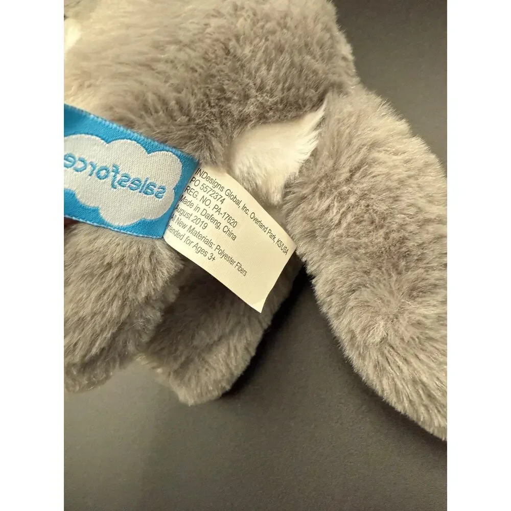 🐺 Salesforce “Blaze” Plush Wolf – 14” Corporate Mascot Stuffed Animal w/ Tags